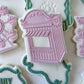 Carousel Ticket Booth Cookie Stamp & Cutter