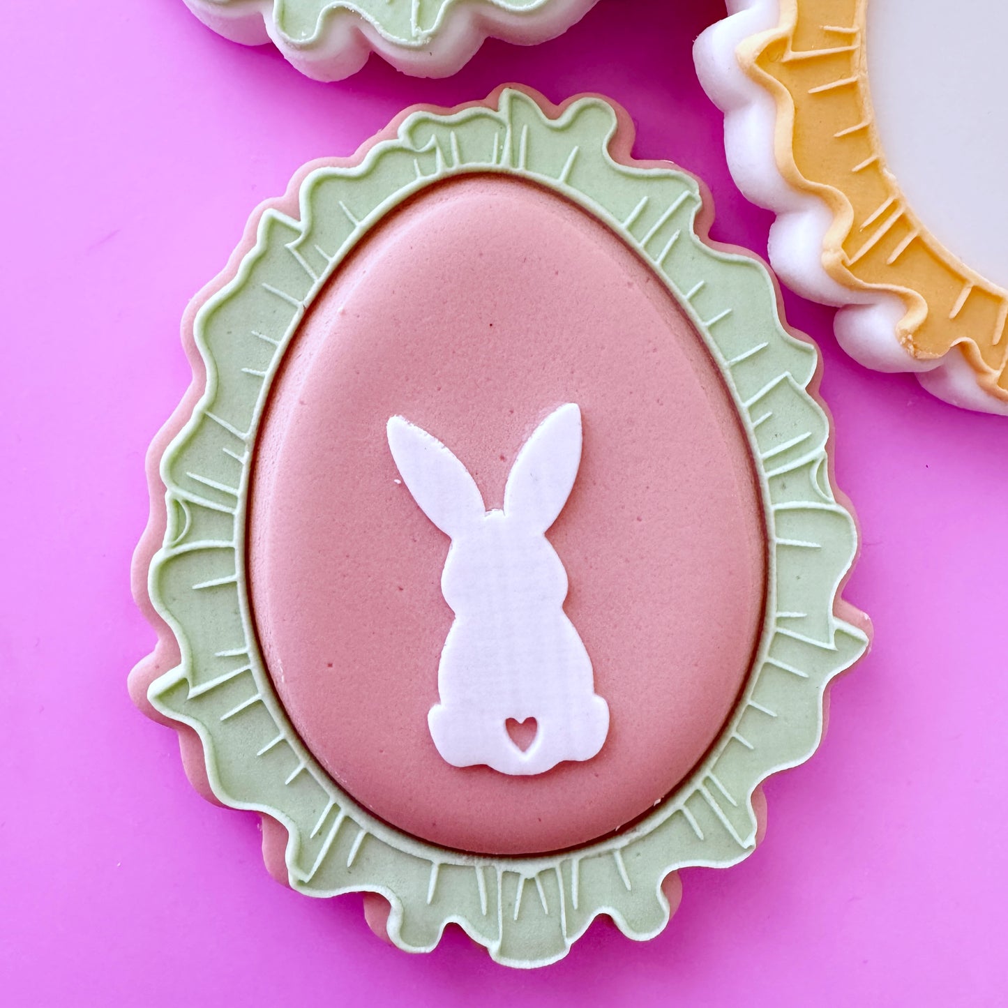 Mini Easter Silhouettes Cookie Stamp