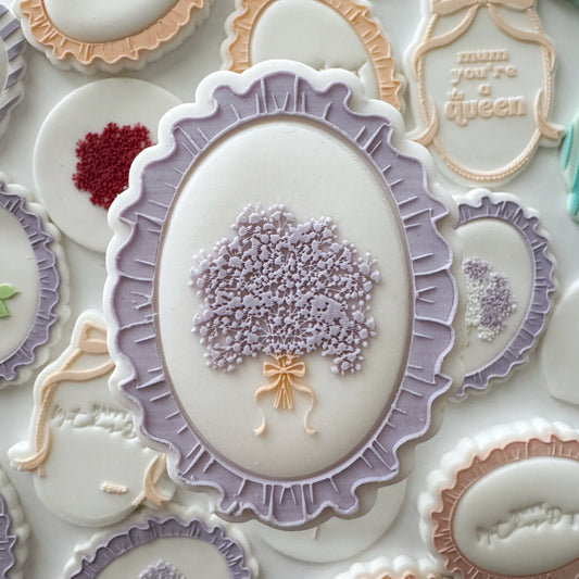 Mini Baby Breath Cookie Stamp & Cutter
