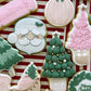 Standard Christmas Tree Cookie Stamp & Cutter