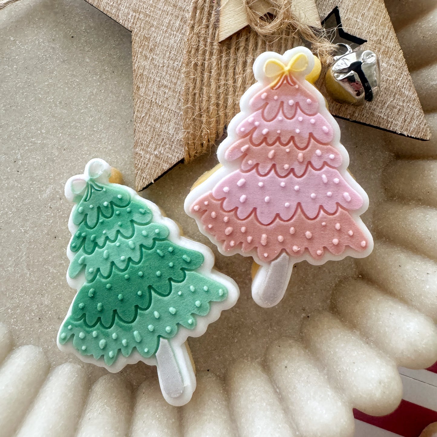 BUNDLE - 5cm Christmas Mini Cookie Plates & Cutters