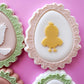 Mini Easter Silhouettes Cookie Stamp