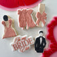 Bridal Mini Plate Cookie Stamps & Cutters