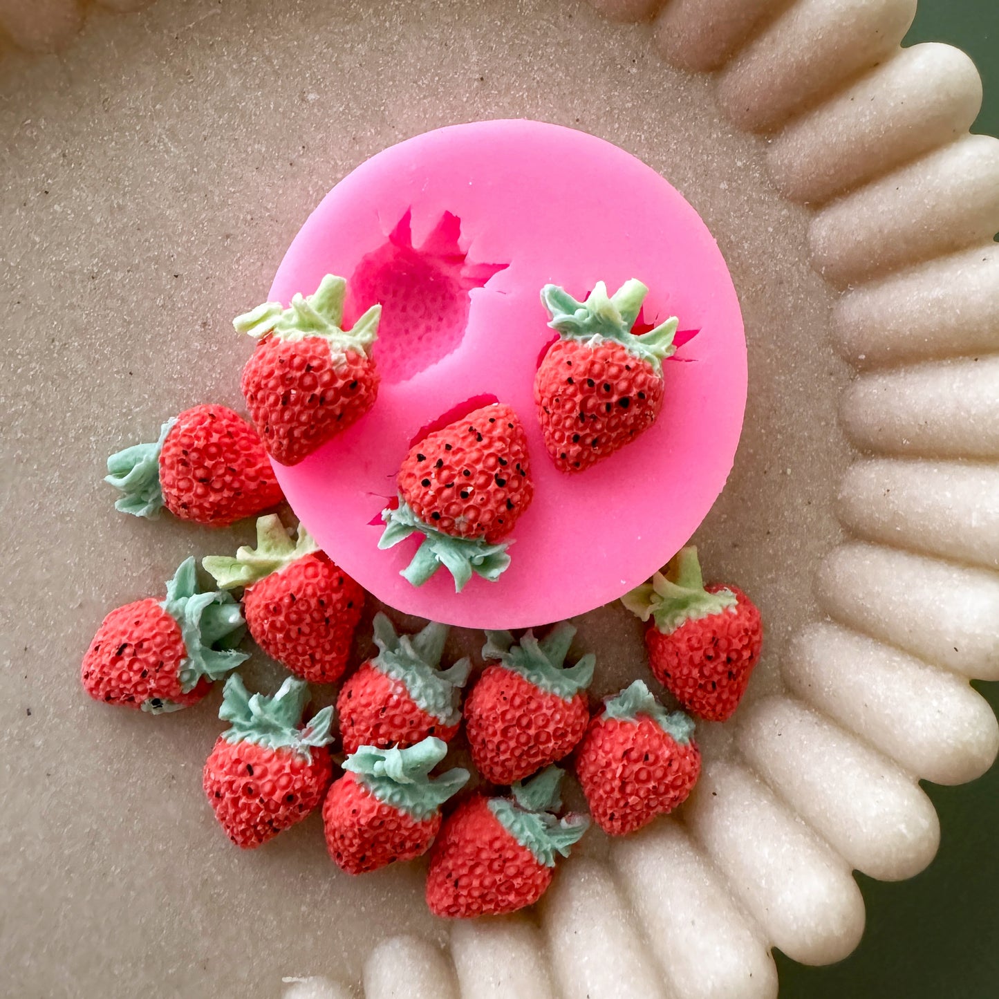 Strawberries Silicone Mould