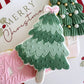 Wavy Bow Christmas Tree Cookie Stamp & Cutter