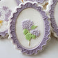 Cutout Oval Frilled Edge Cookie Stamp & Cutter