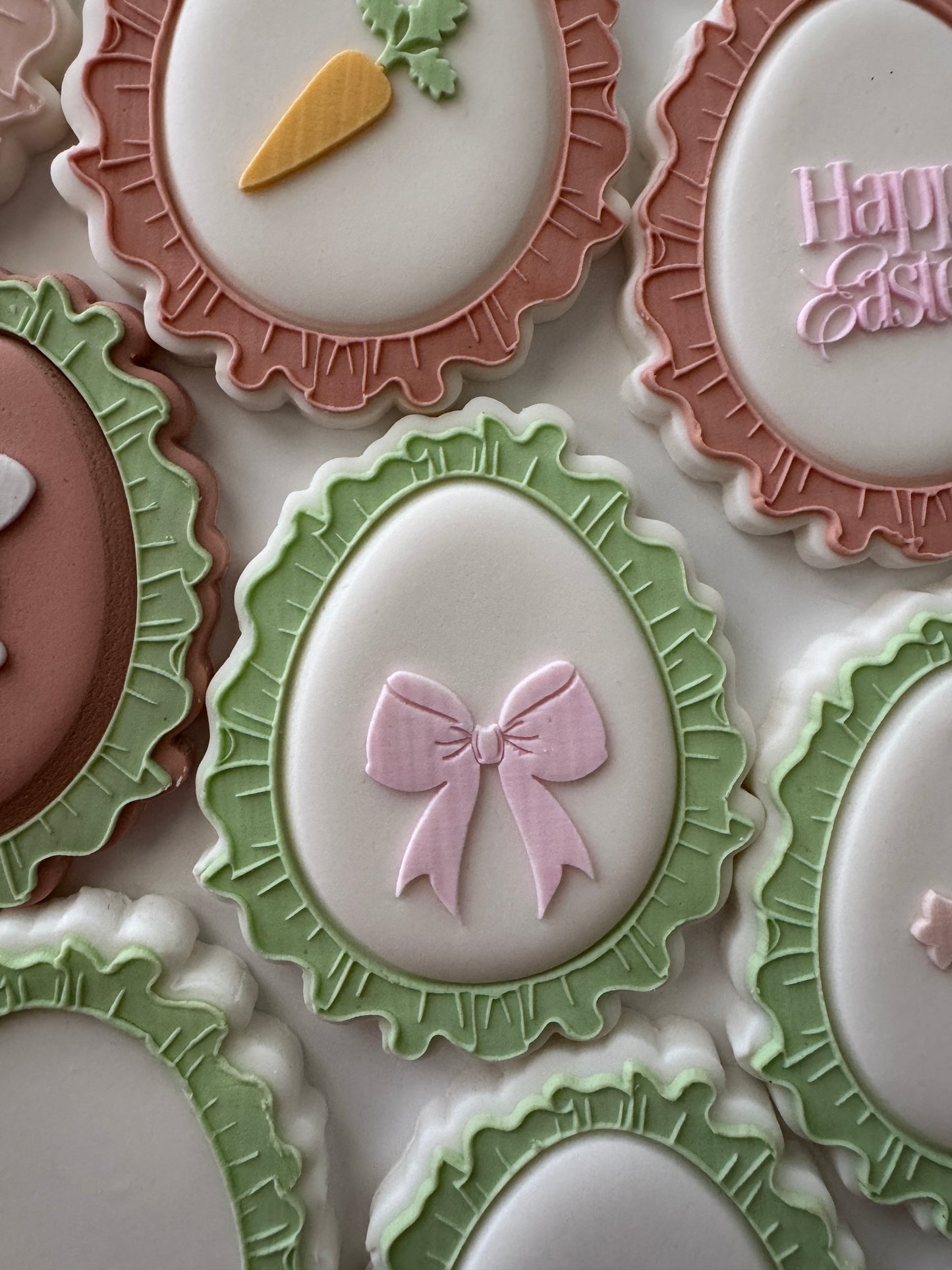 Mini Easter Silhouettes Cookie Stamp