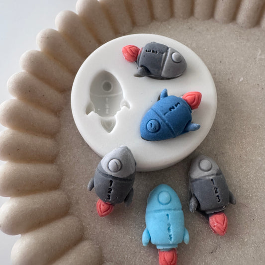 Rocket Ship Silicone Mould