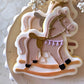 Rocking Horse Cookie Stamp & Cutter