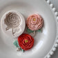 Rose with Stem Silicone Mould