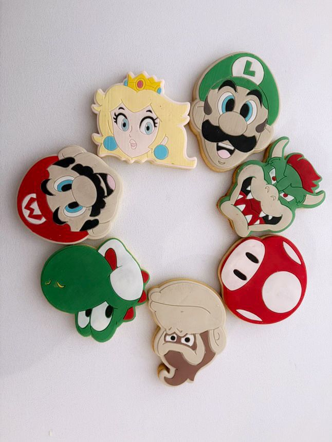 Super Mario Cookie Stamps & Cutters Bundle