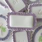 Cutout Rectangle Frilled Edge Cookie Stamp & Cutter