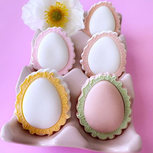 5cm Cutout Frilled Egg Cookie Stamp & Cutter