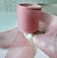 Cotton Shimmer Ribbon - Rose