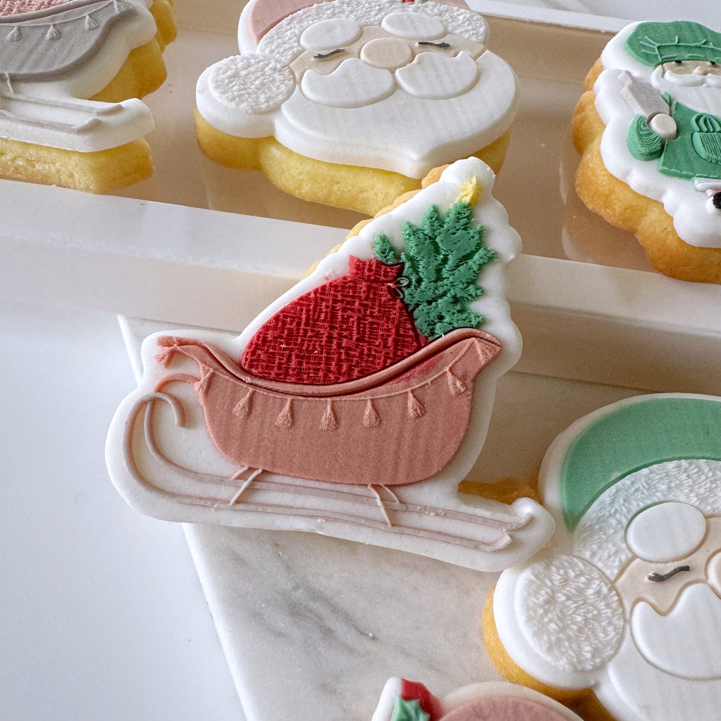 5cm Christmas Classic Mini Cookie Plate & Cutters