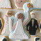 Bride with Bouquet Cookie Stamp & Cutter