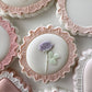 Cutout Round Frilled Edge Cookie Stamp & Cutter
