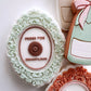 Press for Champagne Cookie Stamp & Cutter