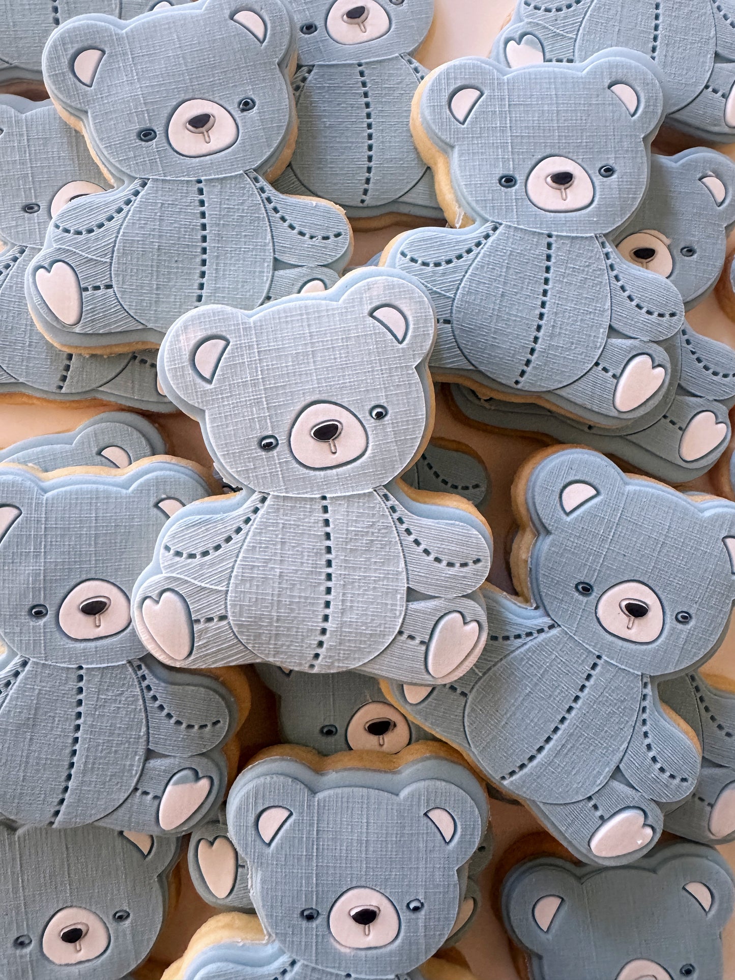Albie Bear Cookie Stamp & Cutter