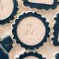 Round Frilled Edge Cookie Stamp & Cutter
