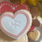 Wavy Border Heart Cookie Stamp & Cutter