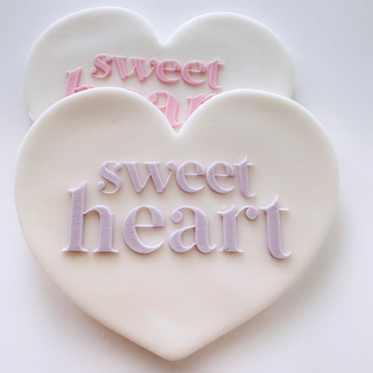 Sweet Heart Cookie Stamp