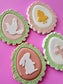 Mini Easter Silhouettes Cookie Stamp