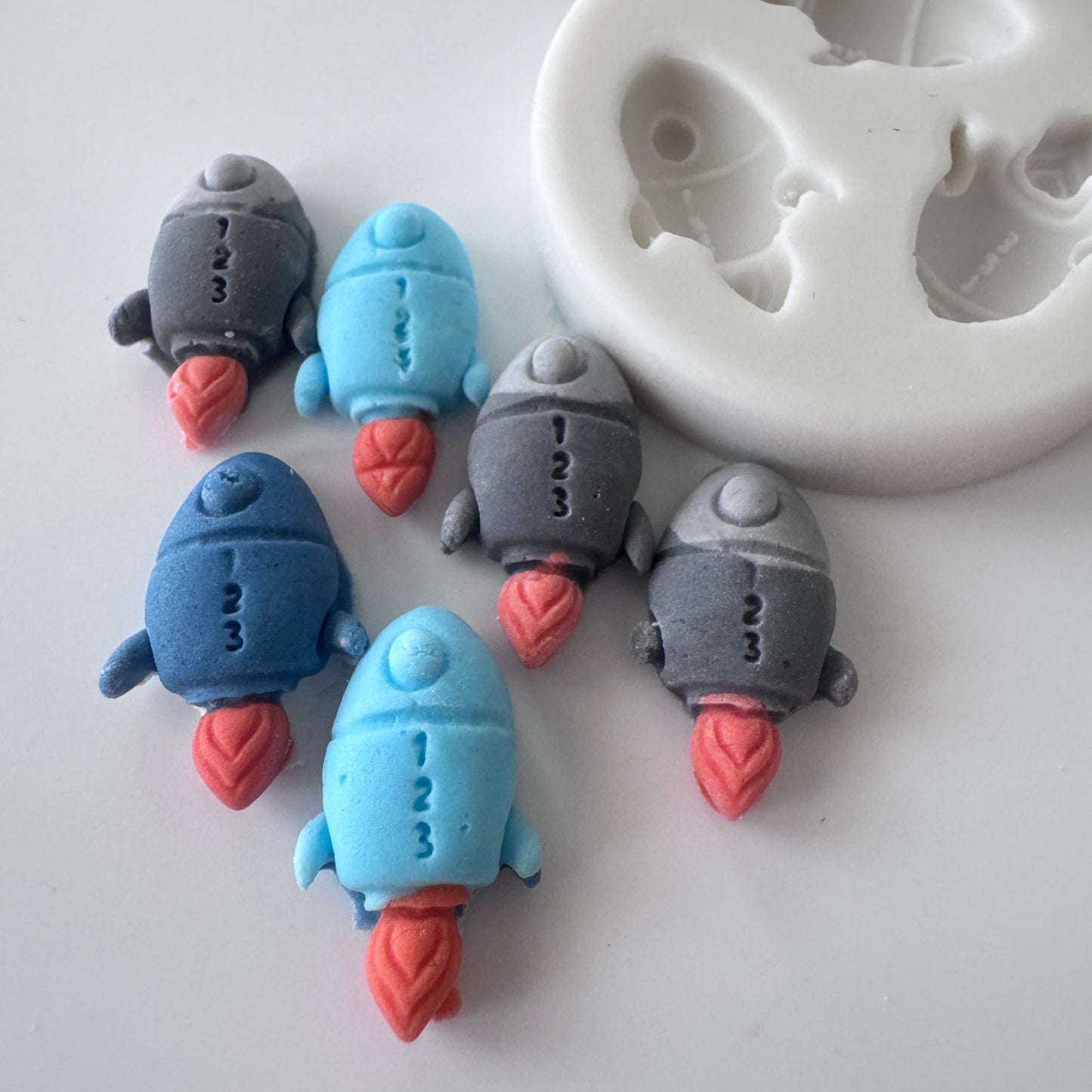 Rocket Ship Silicone Mould