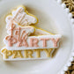 Dots Lets Party Cookie Stamp & Cutter