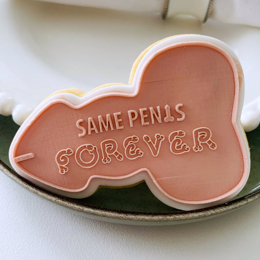 Same Penis Forever Stamp & Cutter