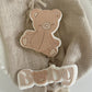 Linen Baby Cookie Stamp & Cutter