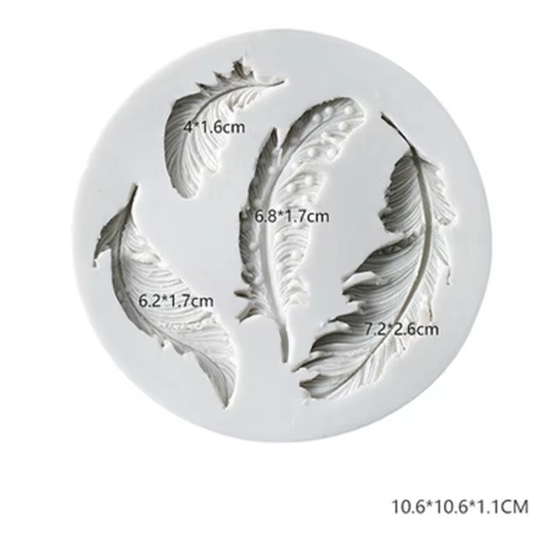 Feathers Silicone Mould