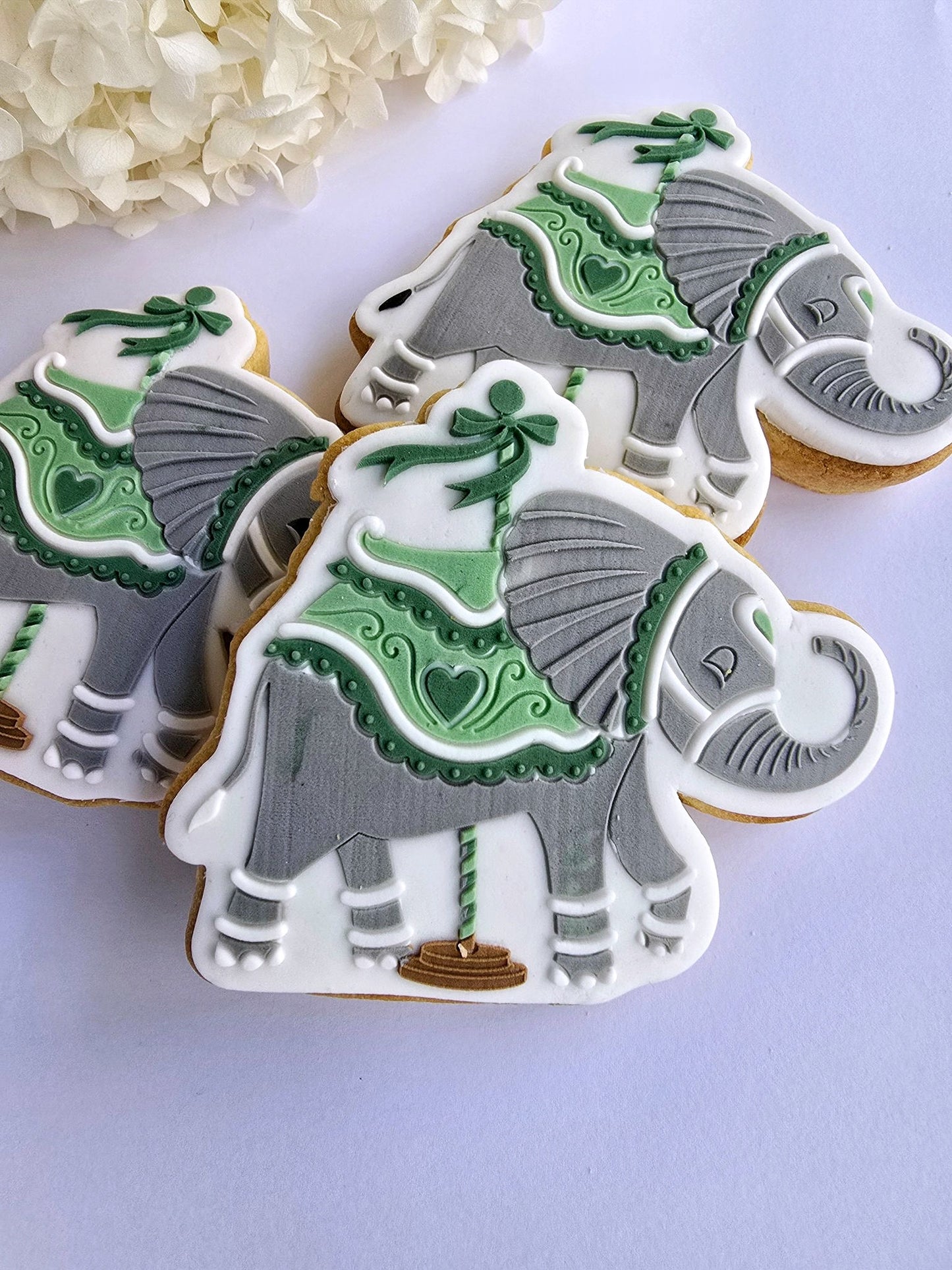 Carousel Elephant Charmer Cookie Stamp & Cutter