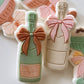 Champagne Bottle Cookie Stamp & Cutter