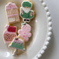 5cm Christmas Baking Mini Cookie Plate & Cutters