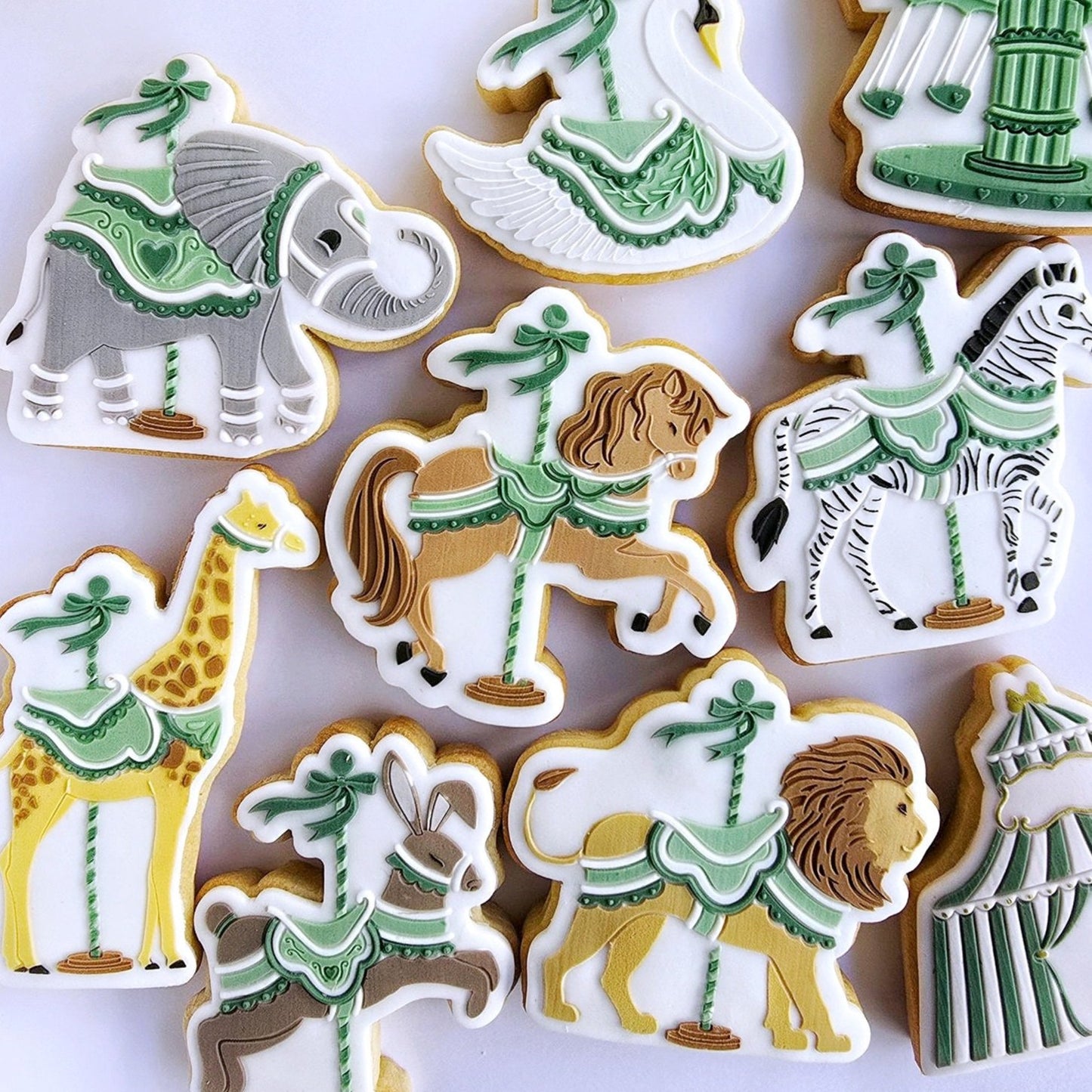 Carousel Horse Charmer Cookie Stamp & Cutter