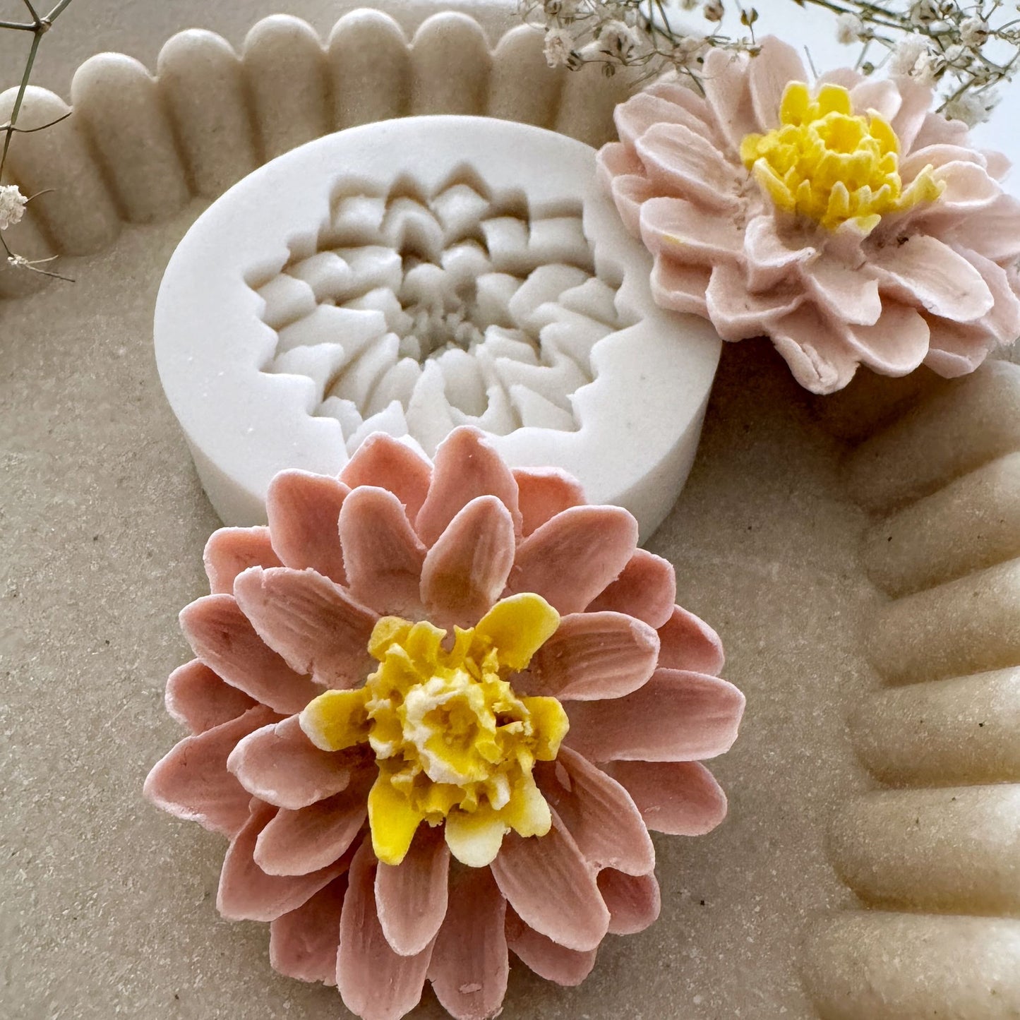 Chrysantheum Silicone Mould