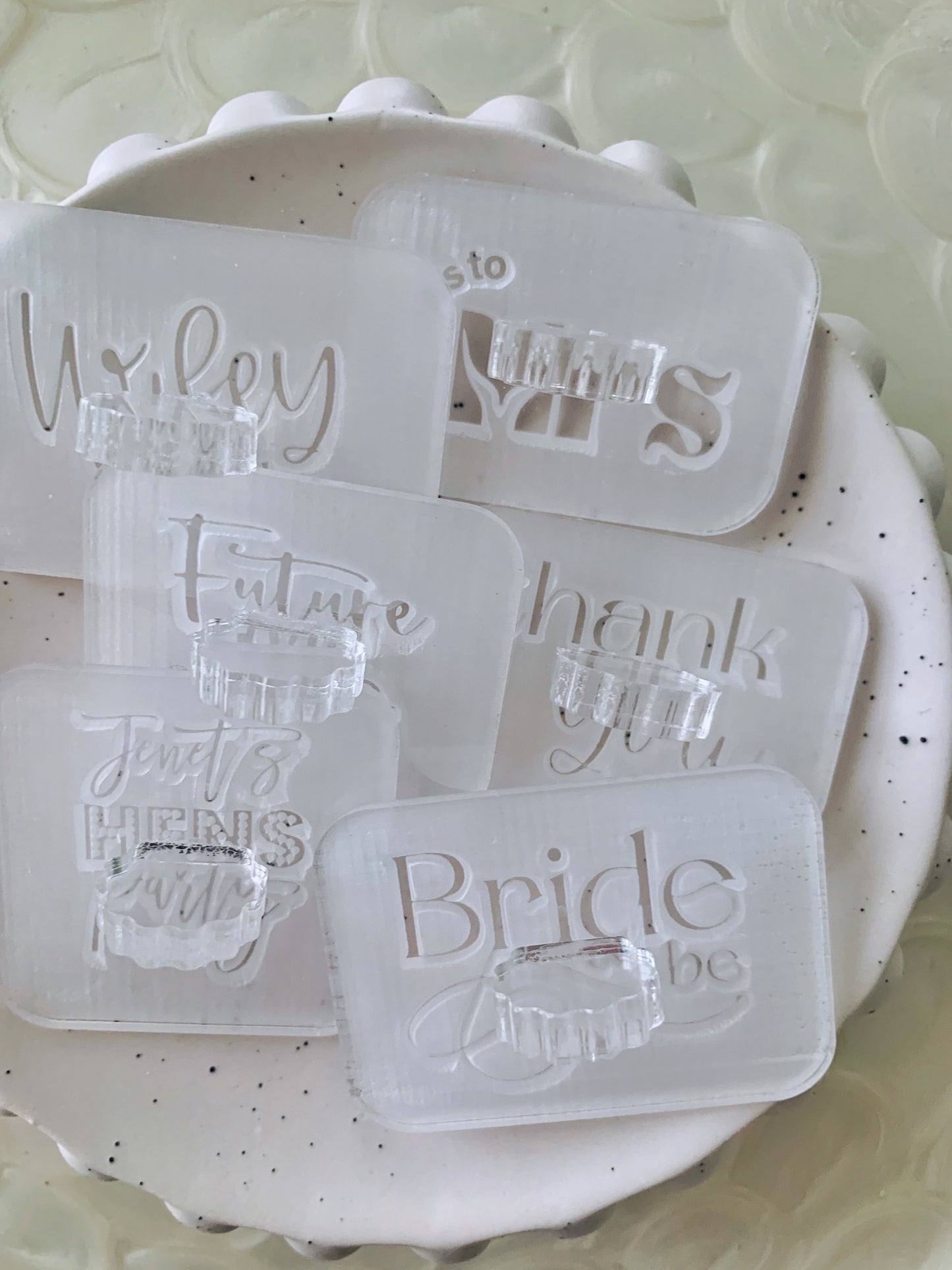 Bride to be Impression Stamp
