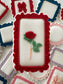 Cutout Rectangle Frilled Edge Cookie Stamp & Cutter