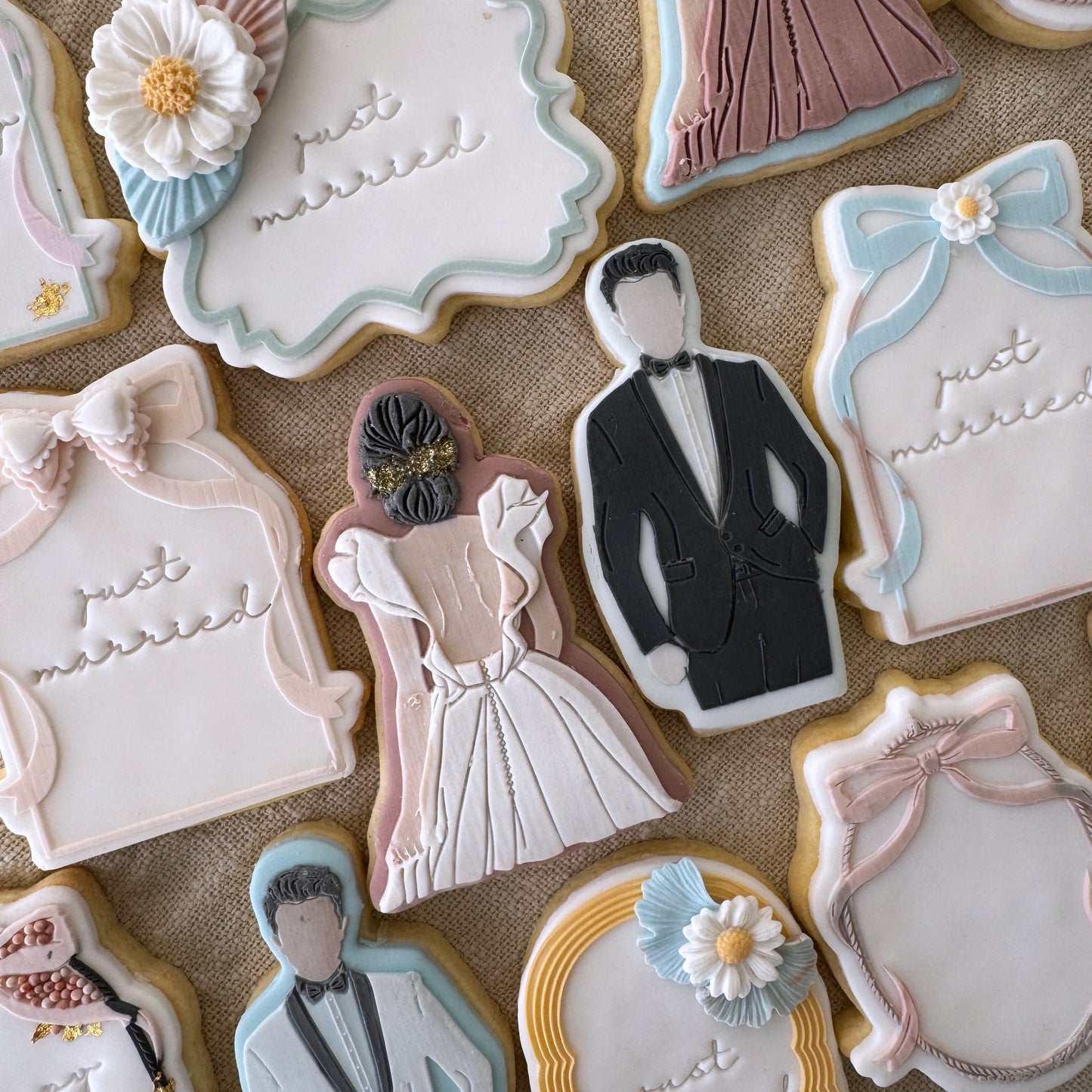 Suited Groom Cookie Stamp & Cutter