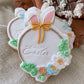 Elegant Happy Easter Impression Stamp