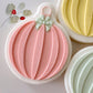 Standard Christmas Stripe Bauble Cookie Stamp & Cutter