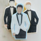 Suited Groom Cookie Stamp & Cutter