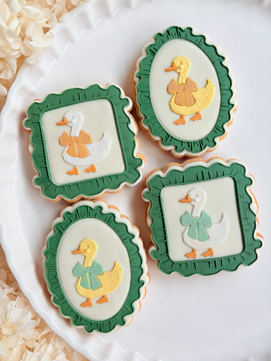Mini Duck Cookie Stamp & Cutter