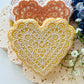 Lacey Heart Cookie Stamp & Cutter