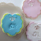 Lace Baby Bib Cookie Stamp & Cutter