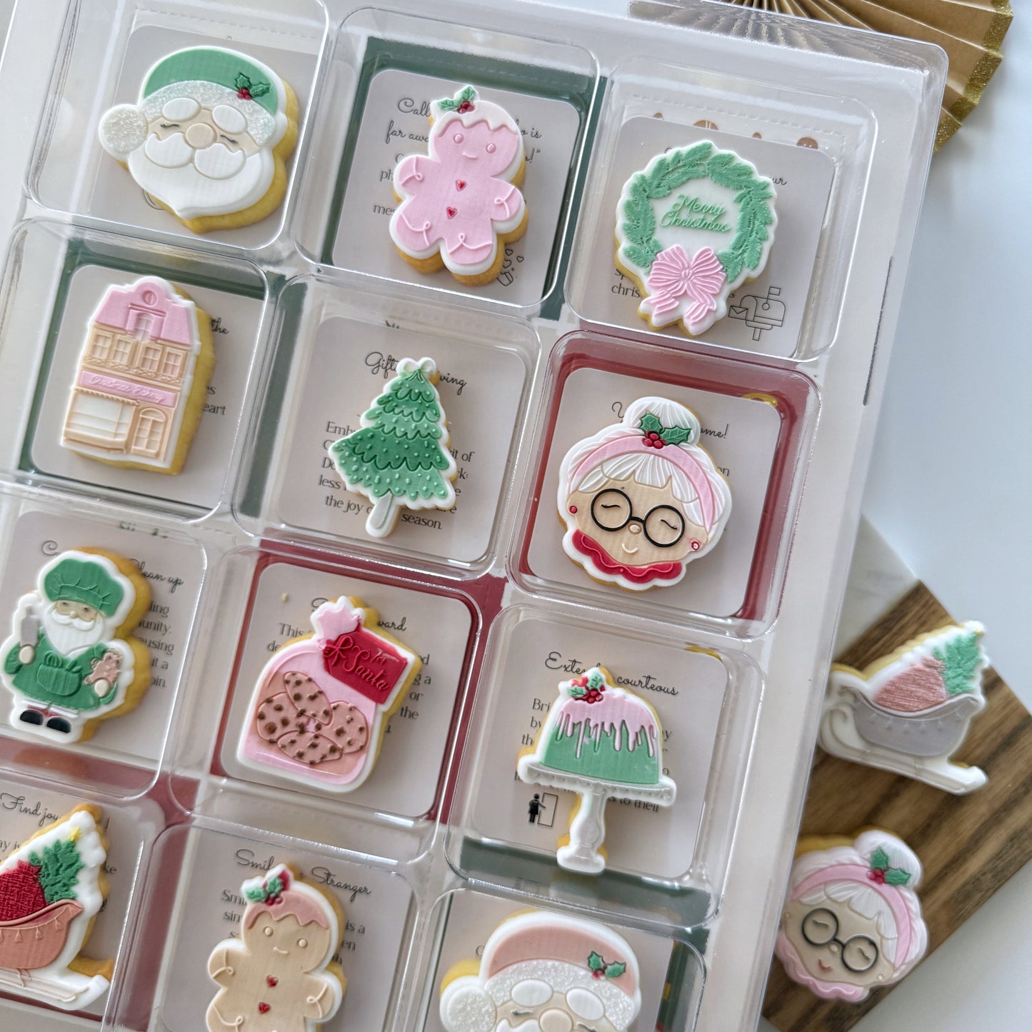 5cm Mini Christmas Tree Cookie Stamp & Cutter