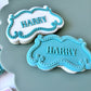 Carousel Personalised Frame Cookie Stamp & Cutter