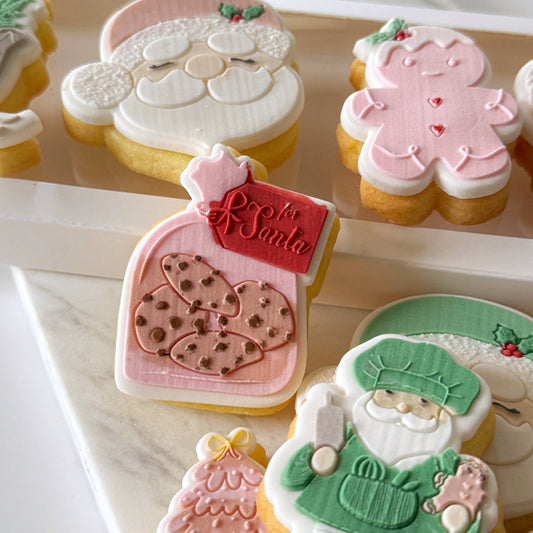 5cm Mini Cookies for Santa Cookie Stamp & Cutter