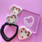 Mini Heart Cake Cookie Stamp & Cutter